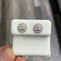 10k Yellow Gold VVS D-Color Moissanite Stud Earrings