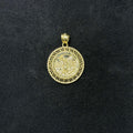 10K Yellow Gold Mexican 50 Pesos Centenario Pendant