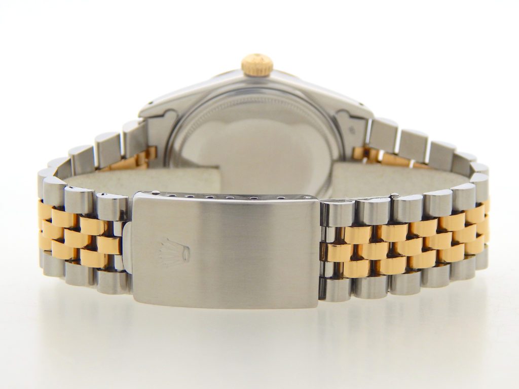 Rolex Datejust 1601 36mm Champagne Diamond Dial Yellow Gold Stainless Steel