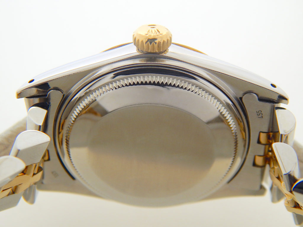 Rolex Datejust 1601 36mm Champagne Diamond Dial Yellow Gold Stainless Steel