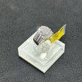 1.00CTW VS Lab Grown Diamond Ring With 925 Sterling Silver For Women