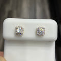 Gold Coated Sterling Silver 925 VVS1-D 0.75CTW Moissanite Earrings