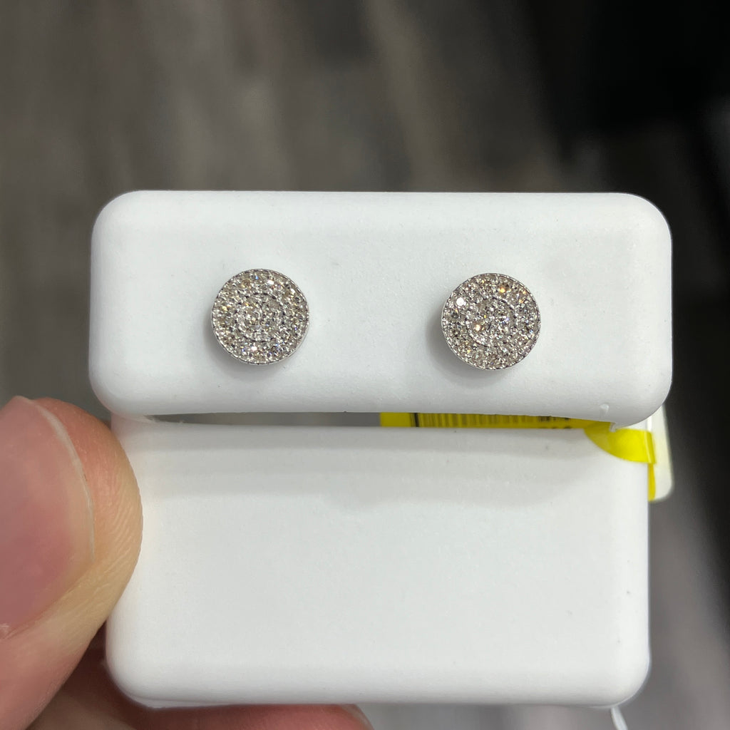 VS Lab-Grown Diamond Stud Earrings in 925 Sterling Silver