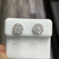 VS Lab Diamond 0.67CTW 925 Sterling Silver Stud Earrings