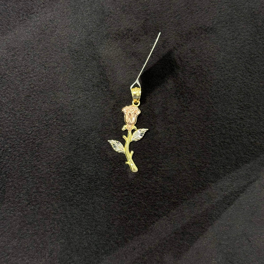 Rose 10k Yellow and Rose Gold Charm Small Charm For Her or Him