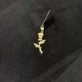 Rose 10k Yellow and Rose Gold Charm Small Charm For Her or Him