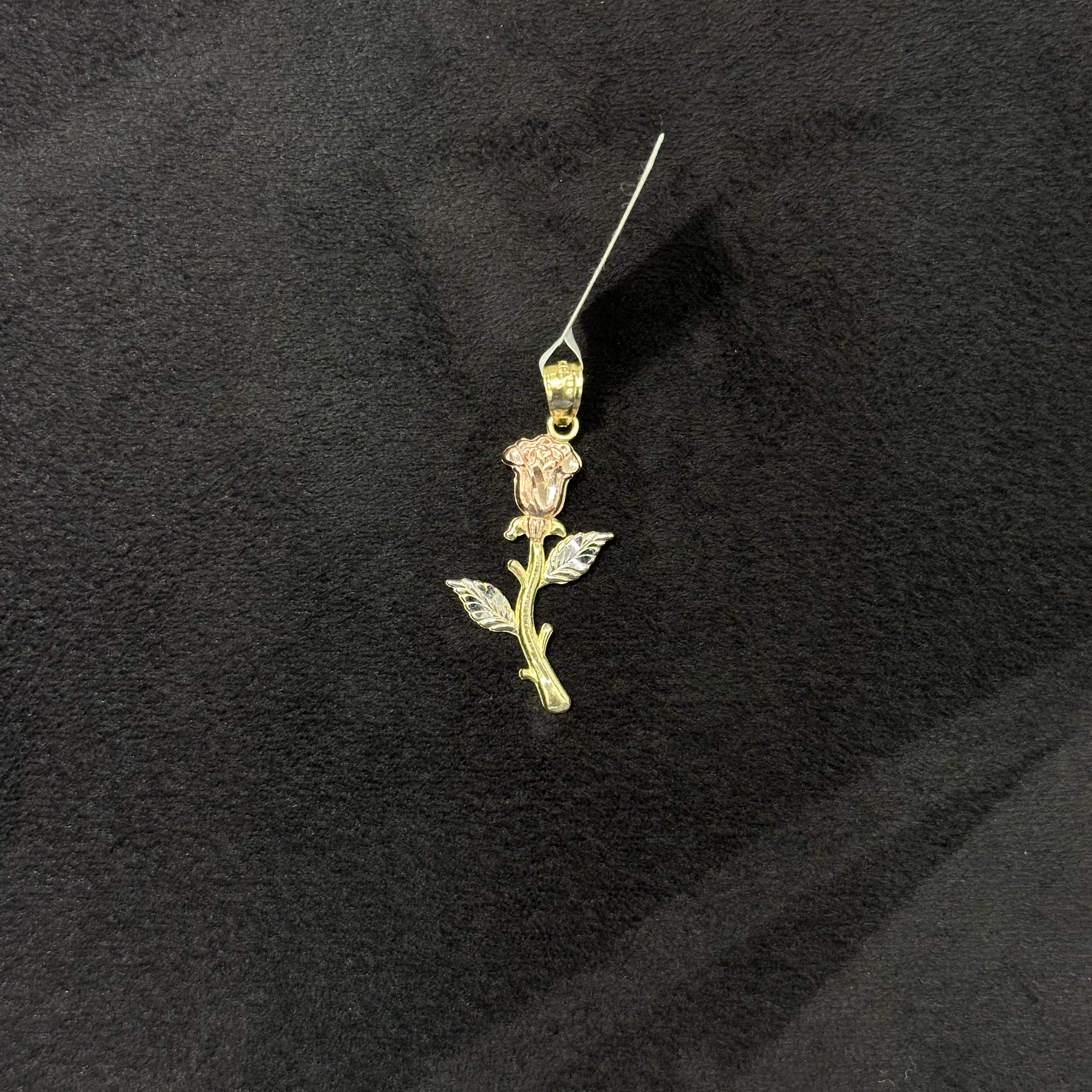 Rose 10k Yellow and Rose Gold Charm Small Charm For Her or Him