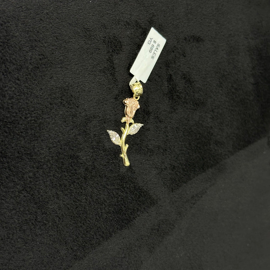 Rose 10k Yellow and Rose Gold Charm Small Charm For Her or Him