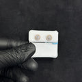 14KT Yellow Gold Earring With 1.17CTW VVS Lab Diamond Unisex Studs