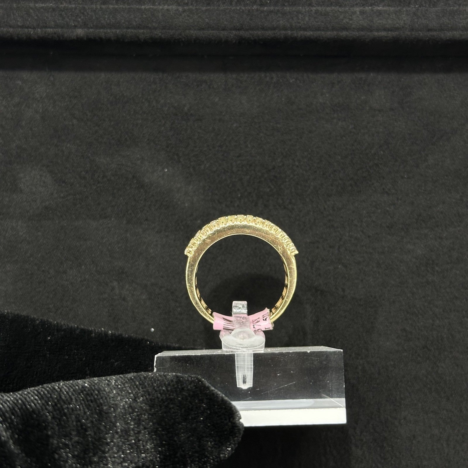 10k Yellow Gold Ring with Genuine Real Diamond 1.95 CTW