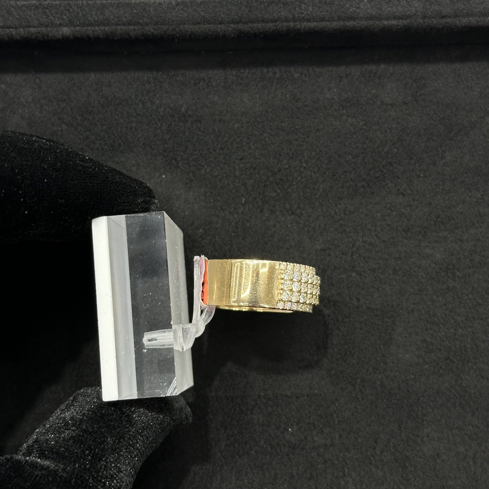 10k Yellow Gold Ring with Genuine Real Diamond 1.95 CTW
