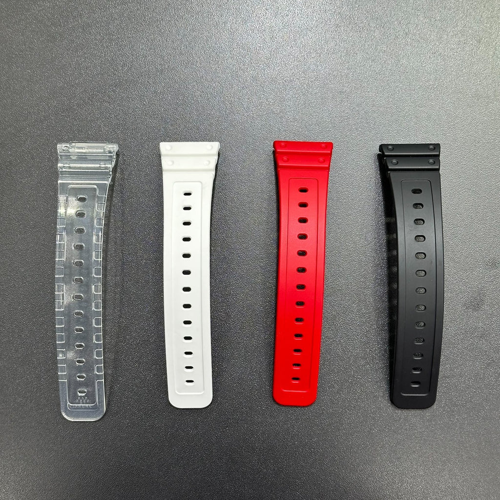 Men Moissanite Real 925 Silver Iced Watch with Thorn and Rubber Band