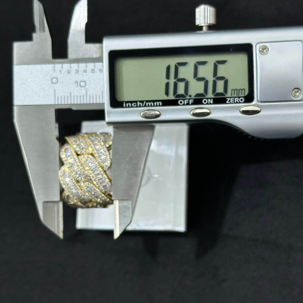 Natural Diamond Ring 2.23 CTW 10k Yellow Gold Man Ring