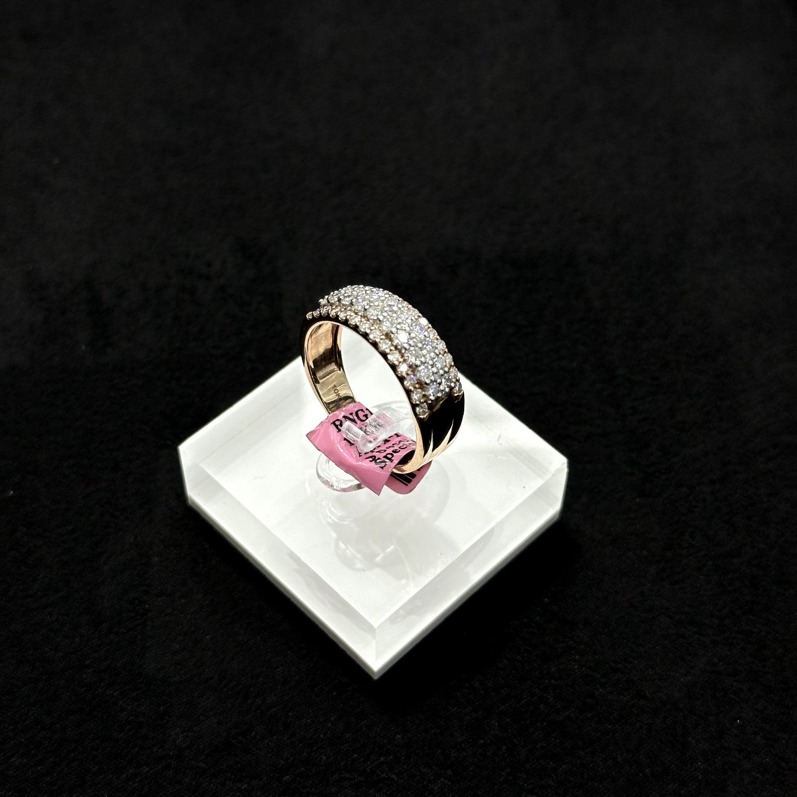 10k Rose Gold Diamond Ring
