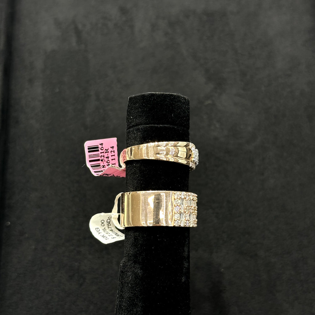 10k Rose Gold Diamond Ring
