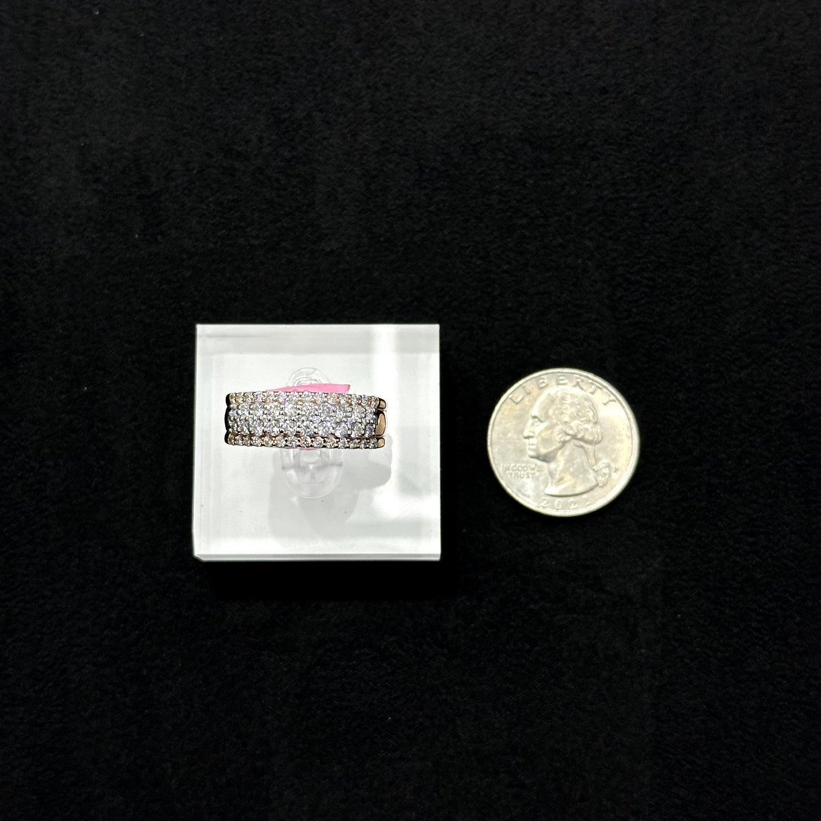 10k Rose Gold Diamond Ring