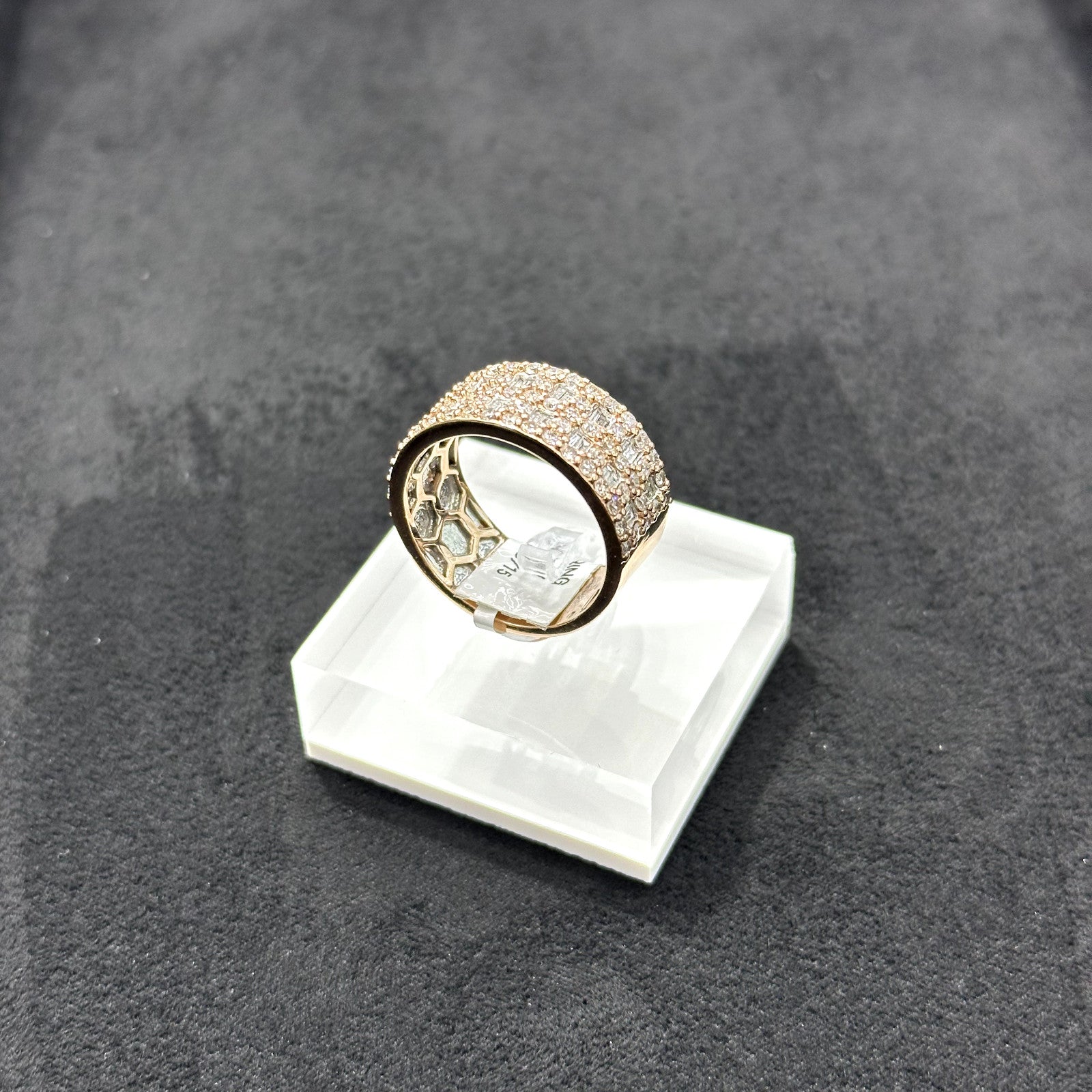10k Rose Gold Diamond Ring