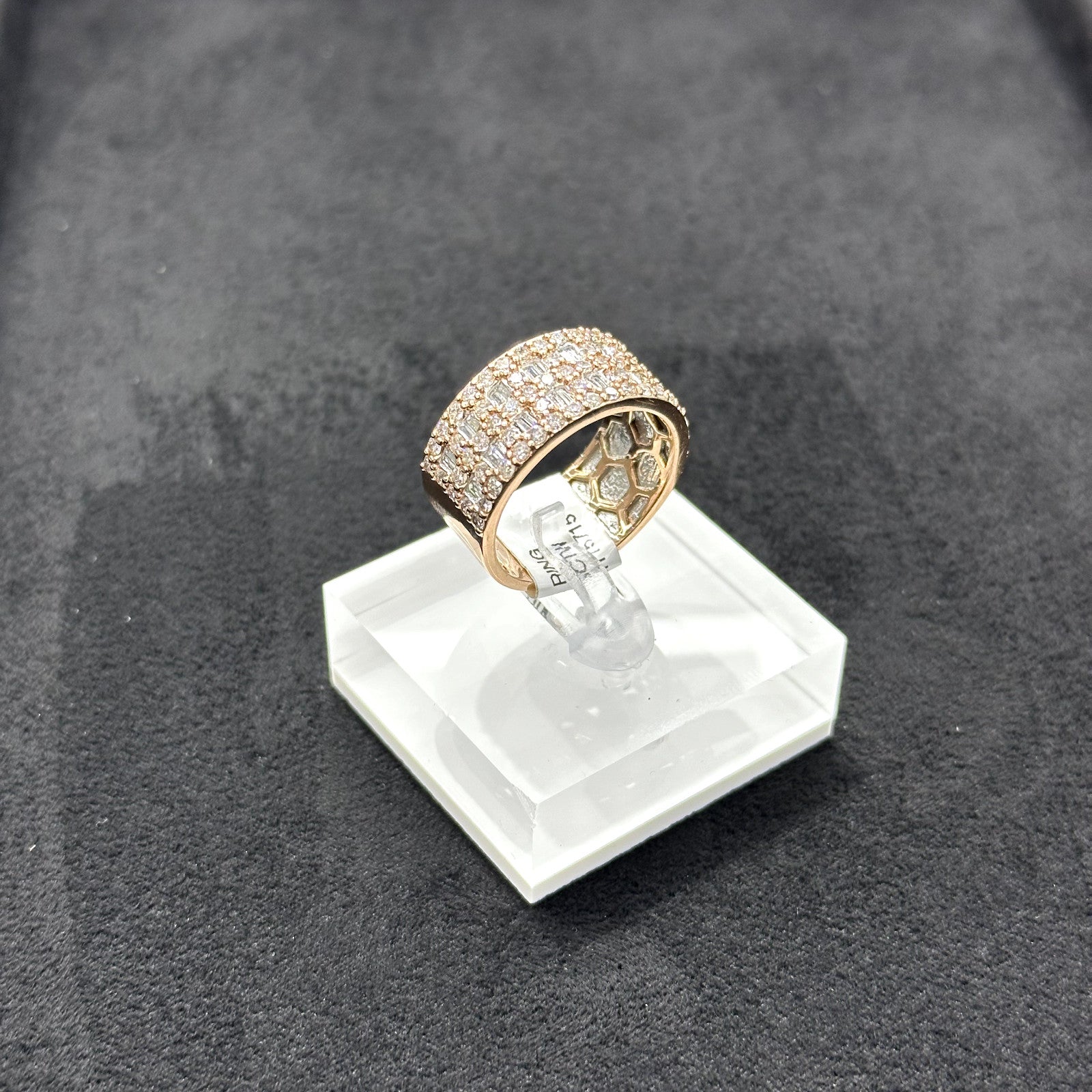 10k Rose Gold Diamond Ring