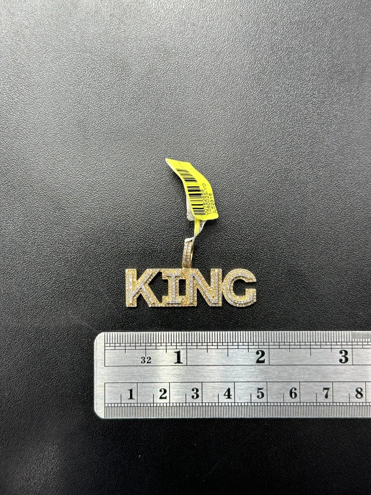 King Charm 10k Real Gold 0.68 ctw Natural Diamond